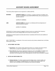 advisory-board-member-agreement-template