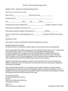 Audio Visual Service Agreement Template audio-visual-service-agreement-template
