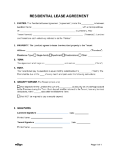 Blank Residential Lease Agreement Template blank-residential-lease-agreement-template