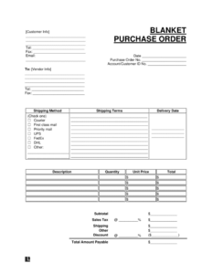 blanket-purchase-order-agreement-template
