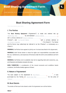 Boat Co Ownership Agreement Template boat-co-ownership-agreement-template