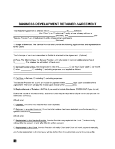 Business Development Consultant Agreement Template business-development-consultant-agreement-template