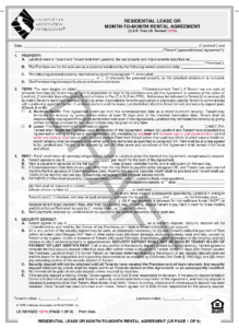 California Association of Realtors Rental Agreement Template california-association-of-realtors-rental-agreement-template