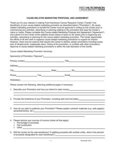 Cause Related Marketing Agreement Template cause-related-marketing-agreement-template