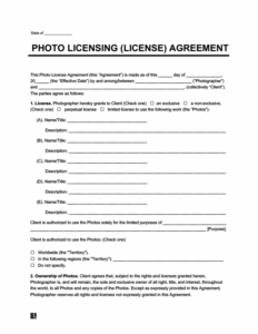 commercial-photography-license-agreement-template