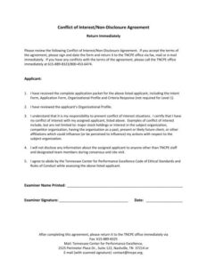 Conflict Of Interest Agreement Template conflict-of-interest-agreement-template