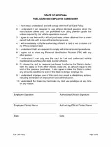 employee-fuel-card-agreement-template
