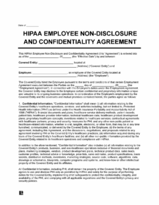 medical-non-disclosure-agreement-template